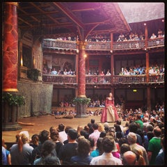 Photo taken at Shakespeare&amp;#39;s Globe Theatre by Benny C. on 7/12/2013