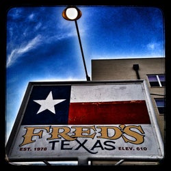 Fred’s Texas Cafe corkage fee 