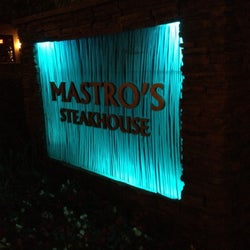 Mastro’s Steakhouse corkage fee 