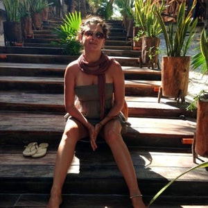 Sylvie Marie with foursquare for iPhone