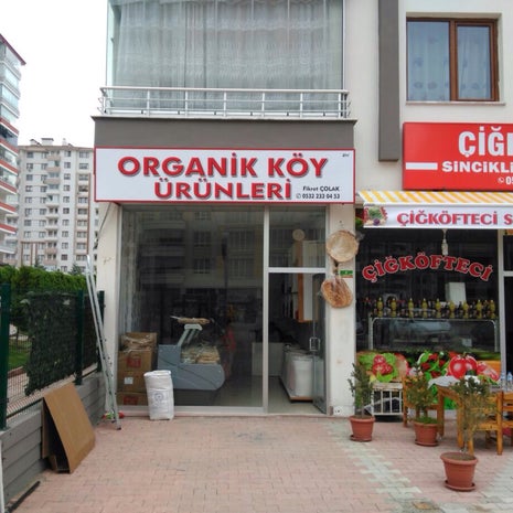 Organik köy ürünleri