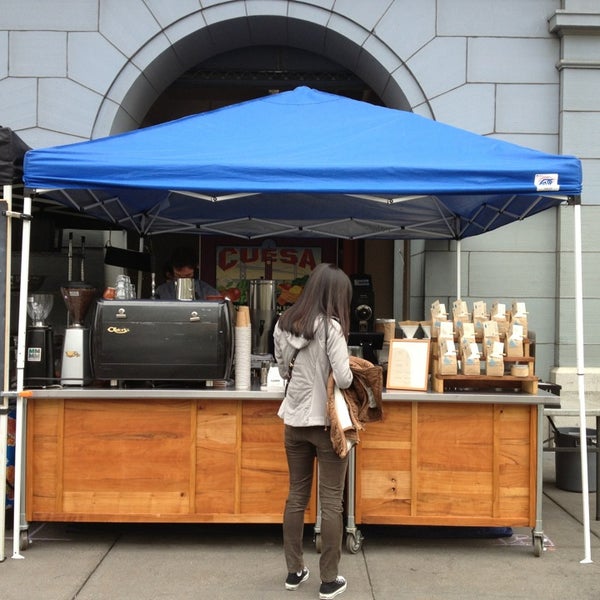 Blue Bottle Coffee Kiosk Financial District San Francisco, CA