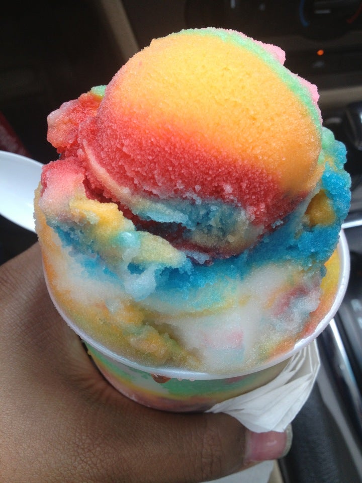 Freds Water Ice Dessert Shop In Phila