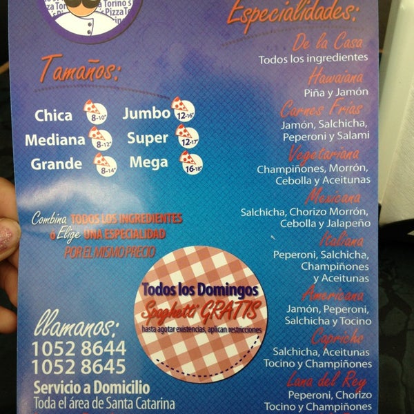 Torinos Pizza - 35 tips