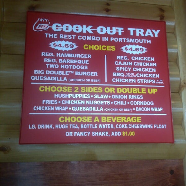 Cook Out - Portsmouth, VA