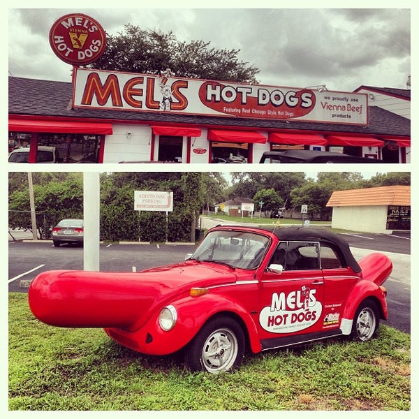 Mel's Hot Dogs Hot Dog Joint in Tampa