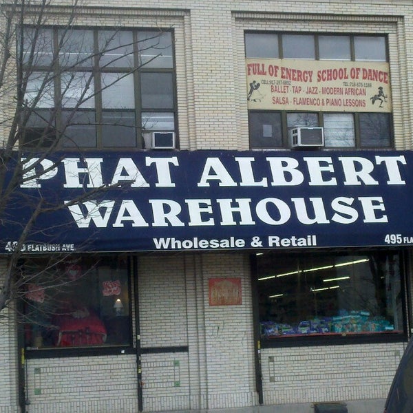 Phat Albert's Department Store in Prospect Lefferts Gardens