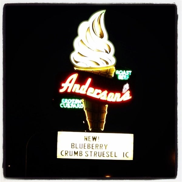 anderson ice cream shop