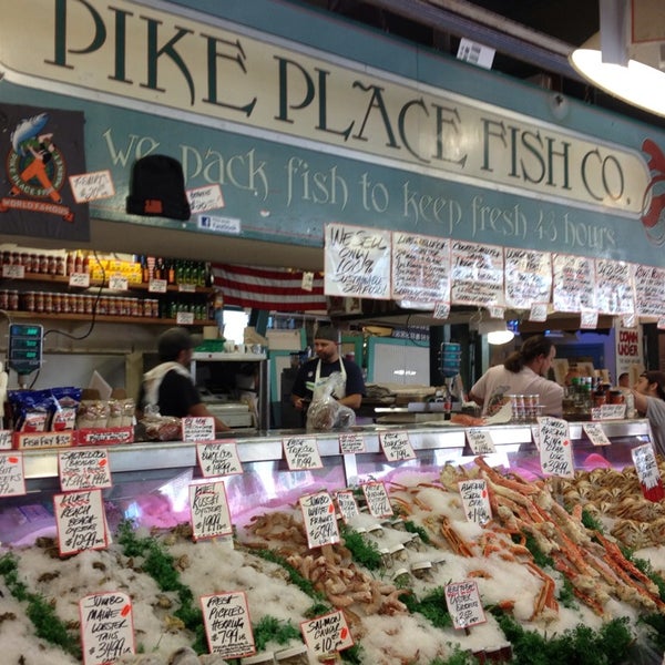 Pike Place Fish Market - Pike Place - Seattle, WA