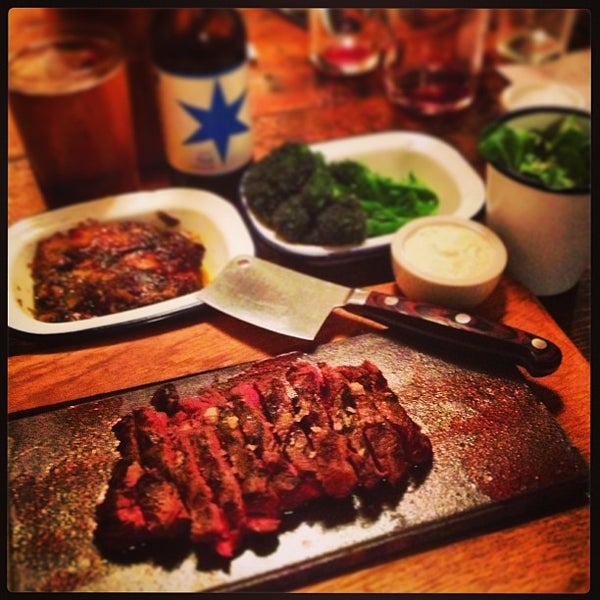 Flat Iron Steakhouse in Soho