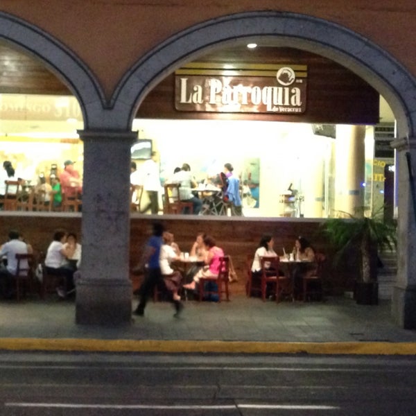 El Gran Cafe de La Parroquia de Veracruz Xalapa