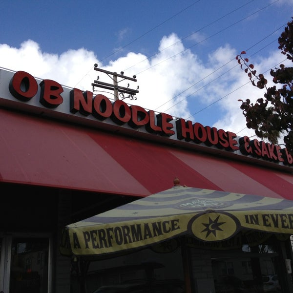OB Noodle House & Sake Bar Asian Restaurant in San Diego