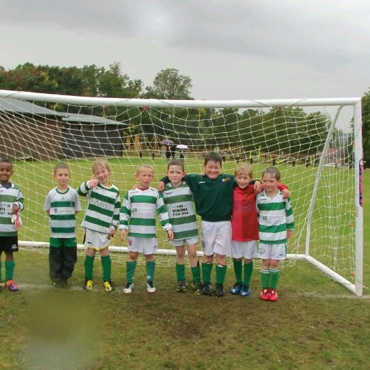 Evergreen Football Club Soccer Field in Abbots Langley