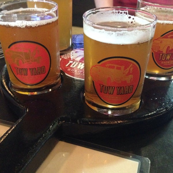 Drinking Local No Nonsense Beer at Tow Yard Brewing Company - PAK Programs