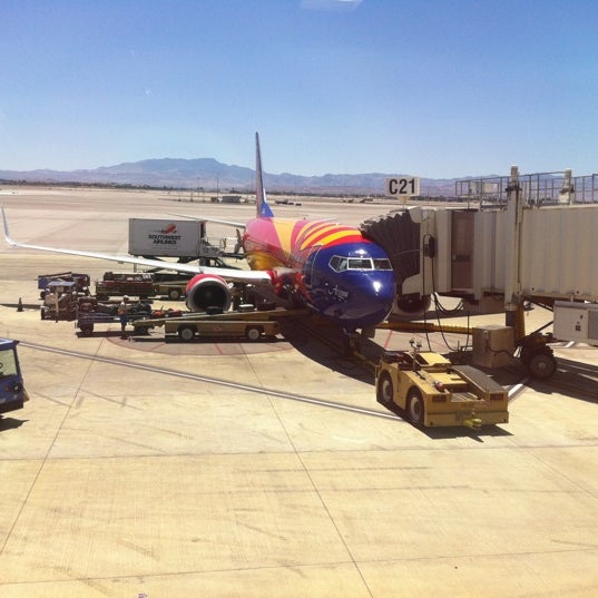 Southwest Airlines Ticket Counter - Airport Terminal in Las Vegas