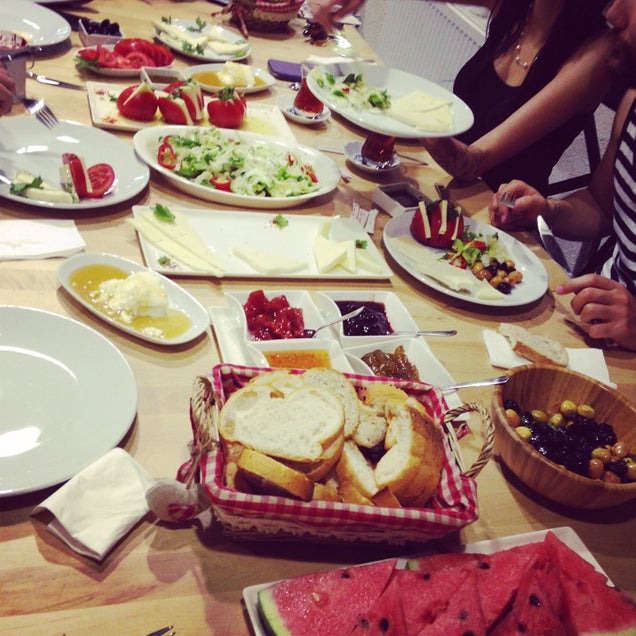 kahvaltı fotoğrafı