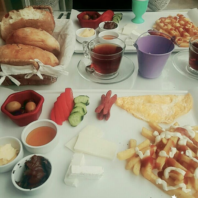 kahvaltı fotoğrafı