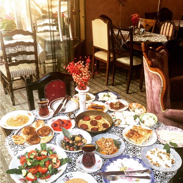 kahvaltı fotoğrafı