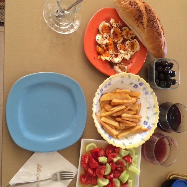 kahvaltı fotoğrafı