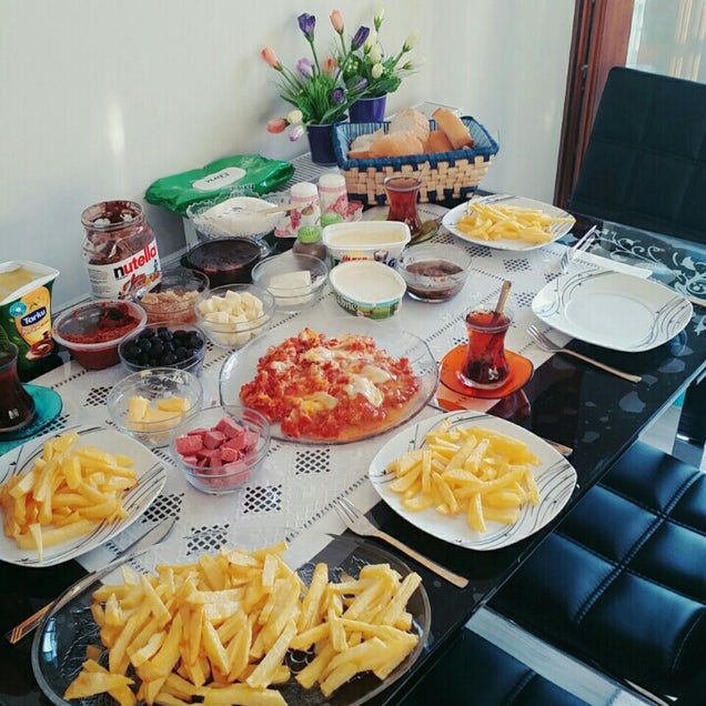 kahvaltı fotoğrafı