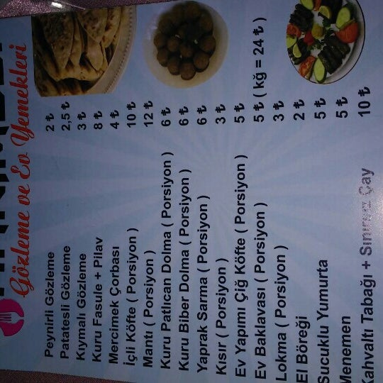 Hanımeli Gözleme ve Ev Yemekleri Lüleburgaz, Kırklareli