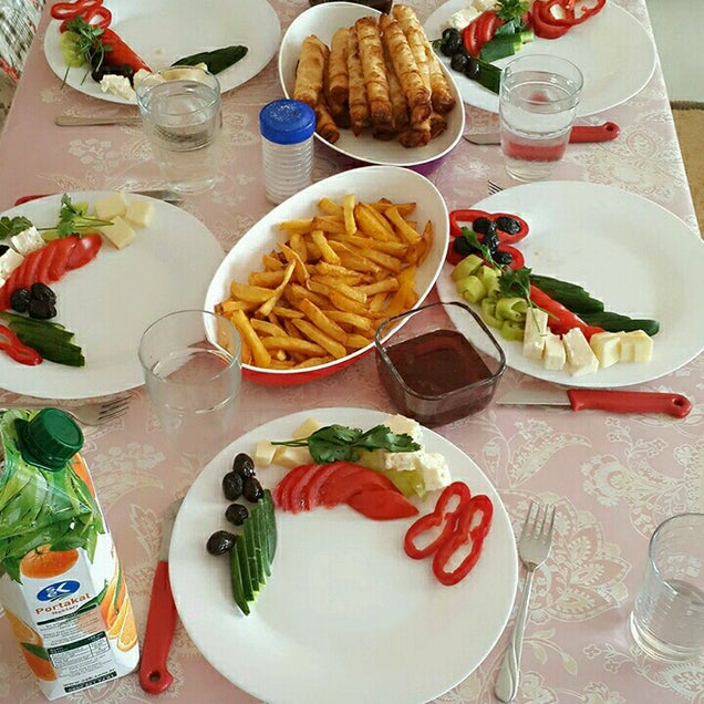 kahvaltı fotoğrafı