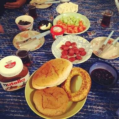 kahvaltı fotoğrafı