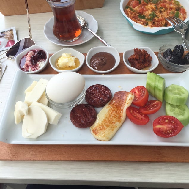 kahvaltı fotoğrafı