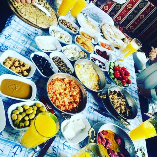 kahvaltı fotoğrafı