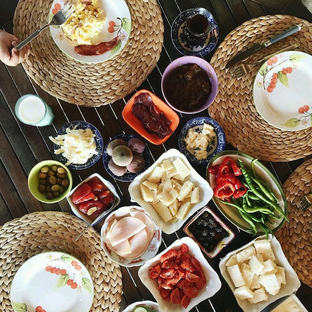 kahvaltı fotoğrafı