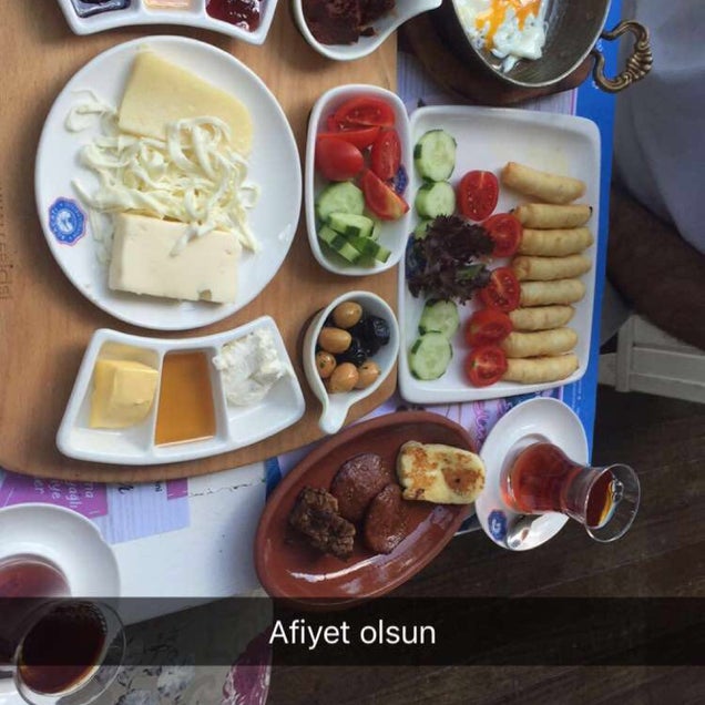 kahvaltı fotoğrafı