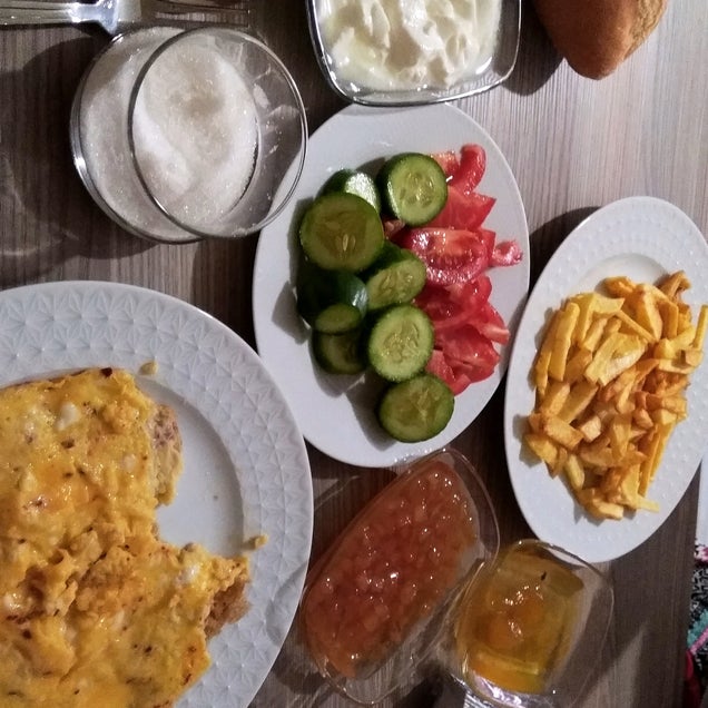 kahvaltı fotoğrafı