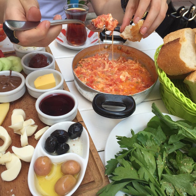 kahvaltı fotoğrafı