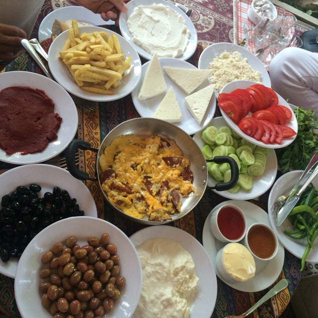 kahvaltı fotoğrafı