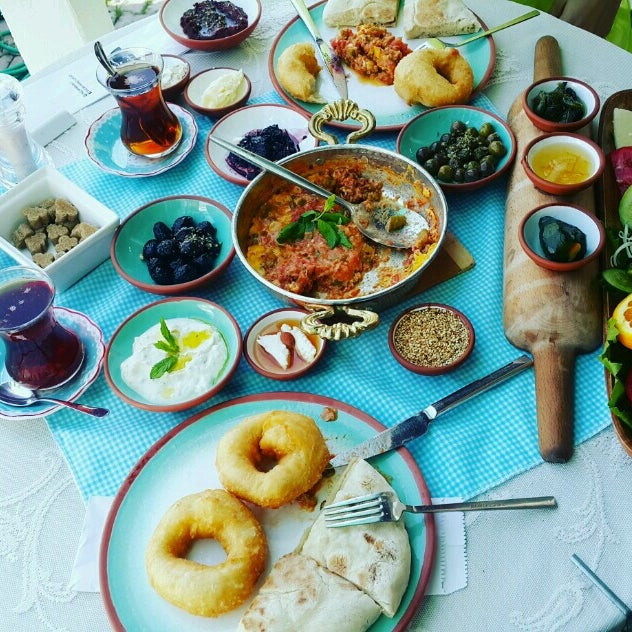 kahvaltı fotoğrafı