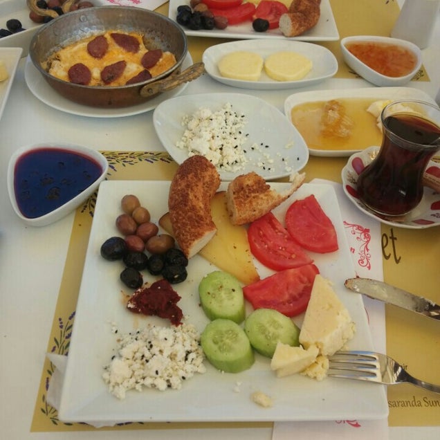 kahvaltı fotoğrafı