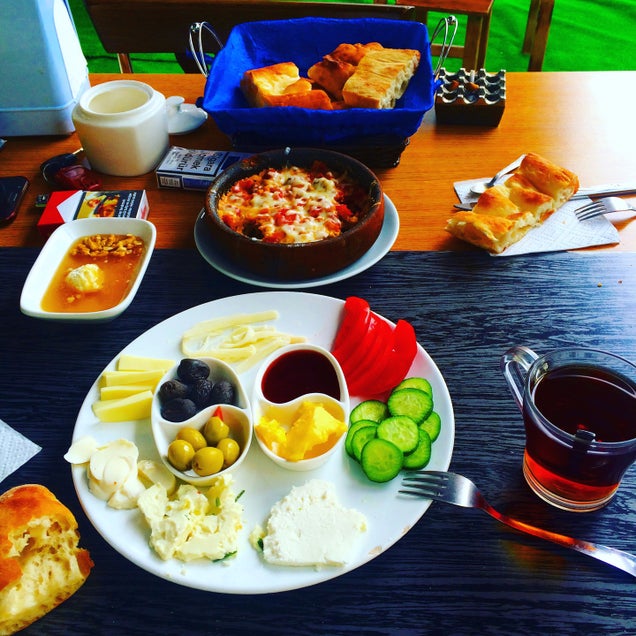 kahvaltı fotoğrafı