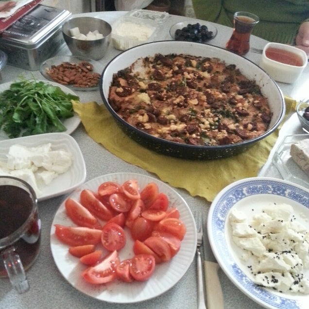 kahvaltı fotoğrafı