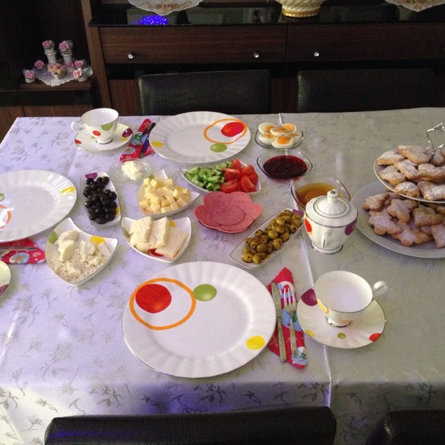 kahvaltı fotoğrafı