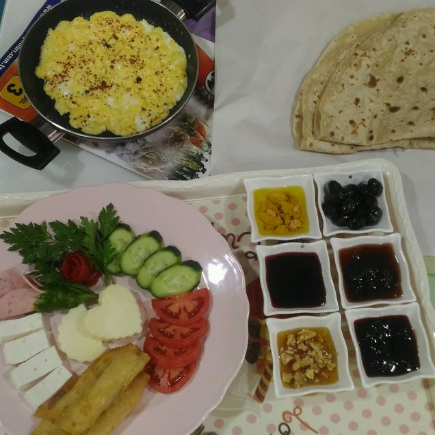 kahvaltı fotoğrafı