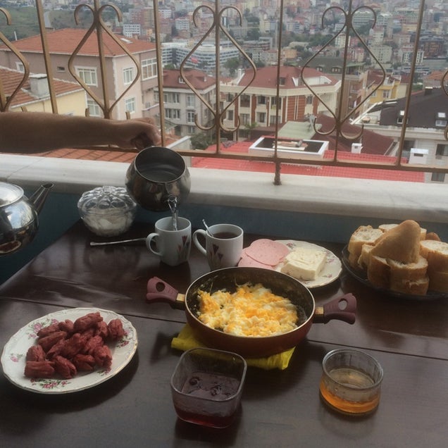 kahvaltı fotoğrafı
