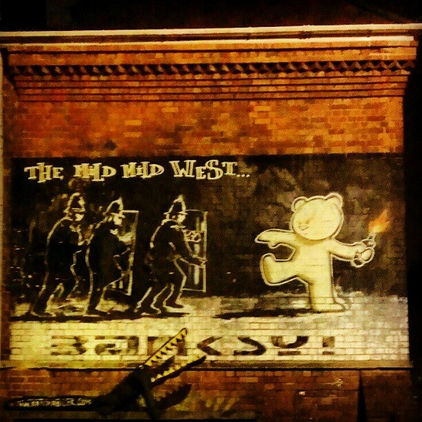 Banksy's 'Mild Mild West'