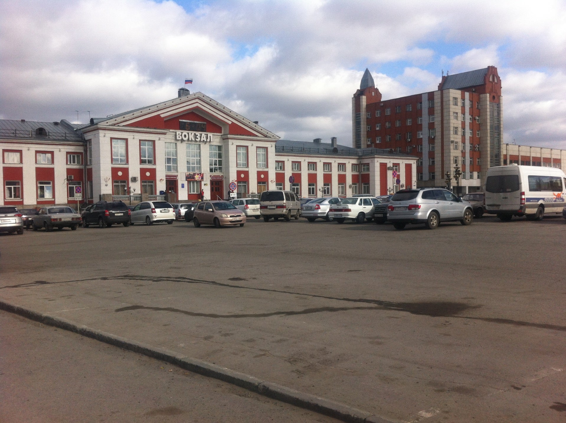 Железнодорожный вокзал Барнаул фото