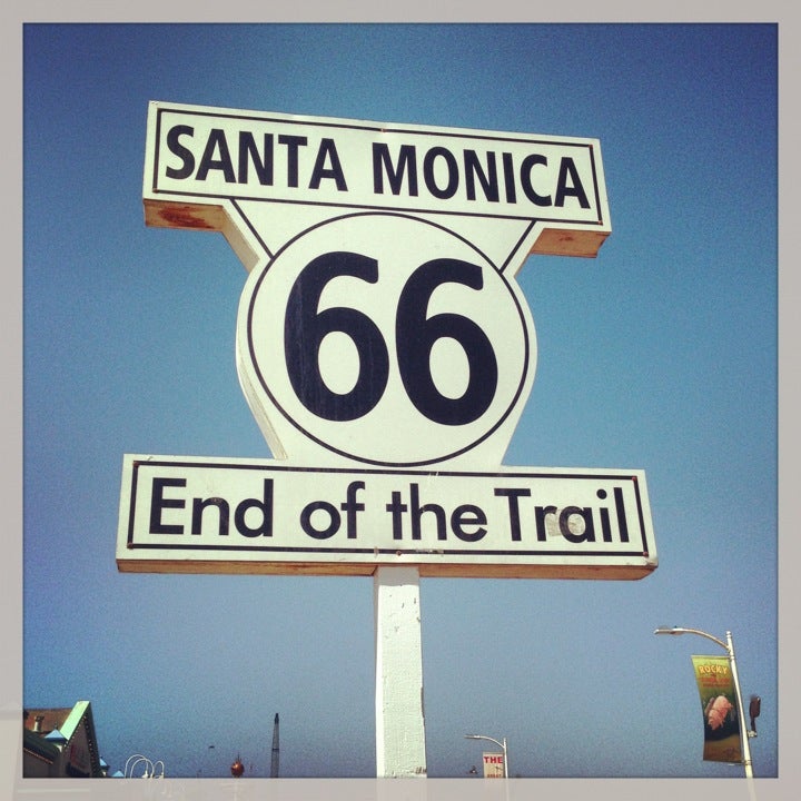Santa Monica Route 66 "End of the Trail"