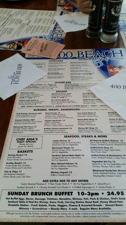Photo of 400 Beach Seafood & Tap House