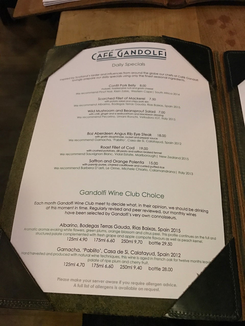 Photo of Cafe Gandolfi